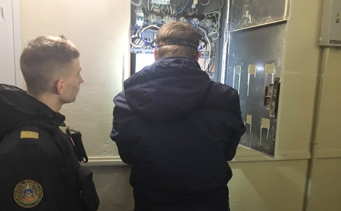 МОЦИС совместно с Ленинским отделом г. Могилева Департаментом охраны МВД посещает должников за ЖКУ