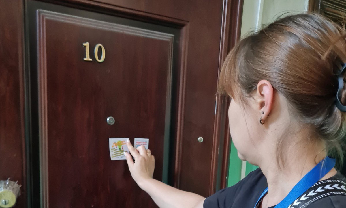 У Глуску вядзецца работа па спагнанні запазычанасці за ЖКП